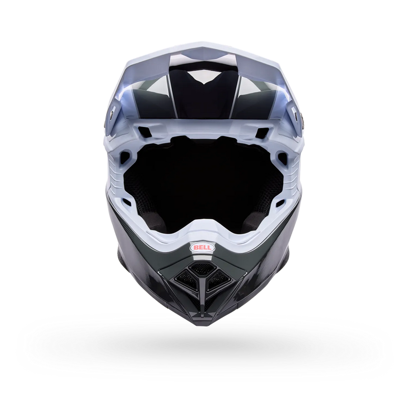 Load image into Gallery viewer, Bell Moto-10 Helmet White/Black Falcon