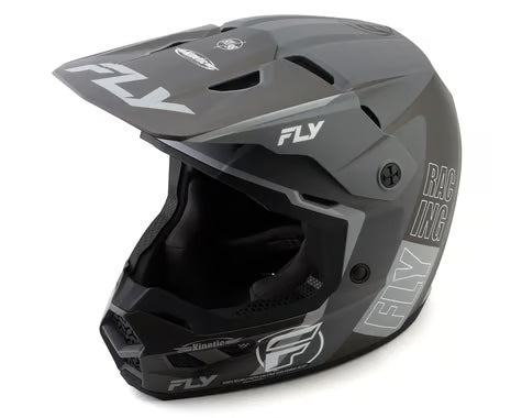 Load image into Gallery viewer, Fly Kinetic Rally Helmet Matte Grey/Black/White