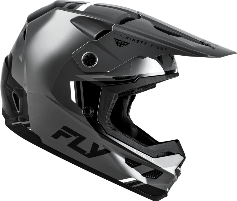 Load image into Gallery viewer, Fly Kinetic Verdict Helmet Grey/Black/White