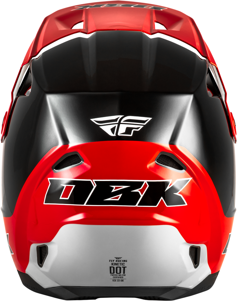 Load image into Gallery viewer, Fly Kinetic DBK Helmet Black/Red/Grey