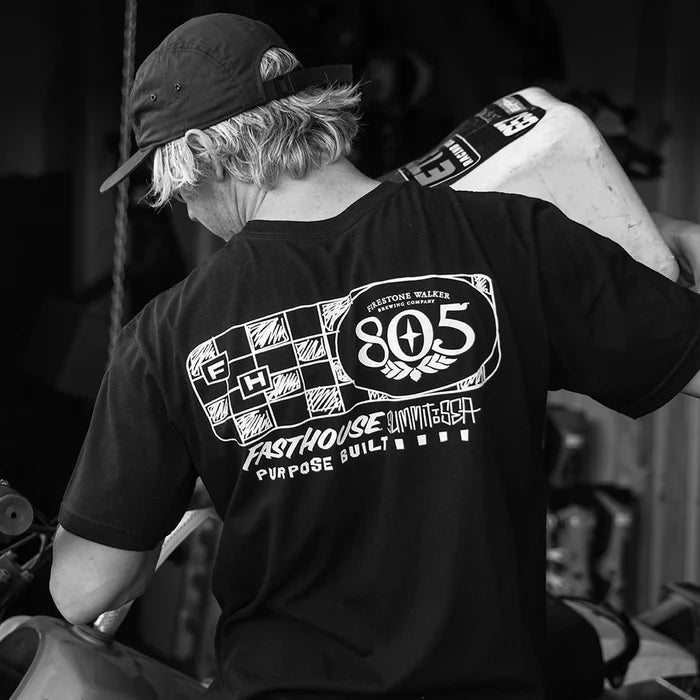 Load image into Gallery viewer, 805 Purpose Midweight Tee - Black