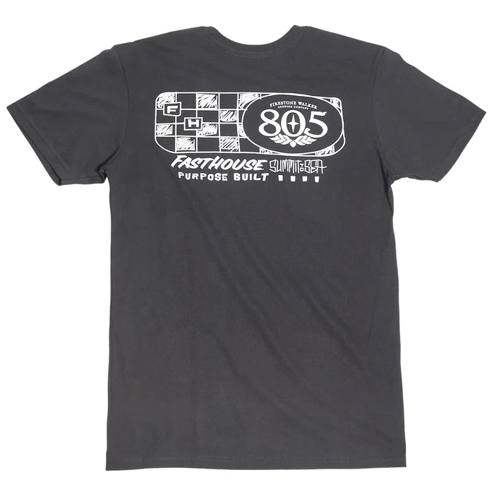 Load image into Gallery viewer, 805 Purpose Midweight Tee - Black