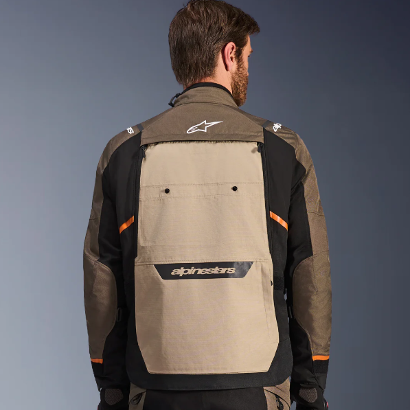 Load image into Gallery viewer, Alpinestars Cusco Drystar Walnut/Aluminum/Black Jacket