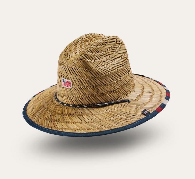 Load image into Gallery viewer, Hemlock Youth Stars & Stripes Sun Hat