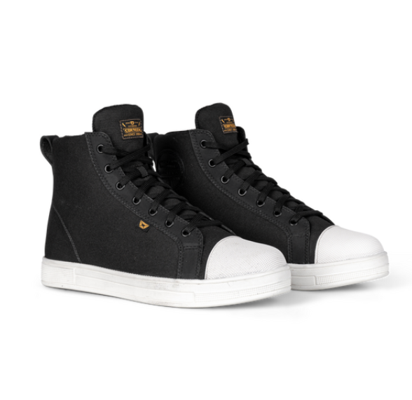 Load image into Gallery viewer, Menace Black/White Boots