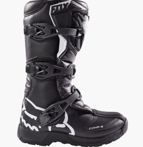 Load image into Gallery viewer, Youth Comp 3 Black Boots