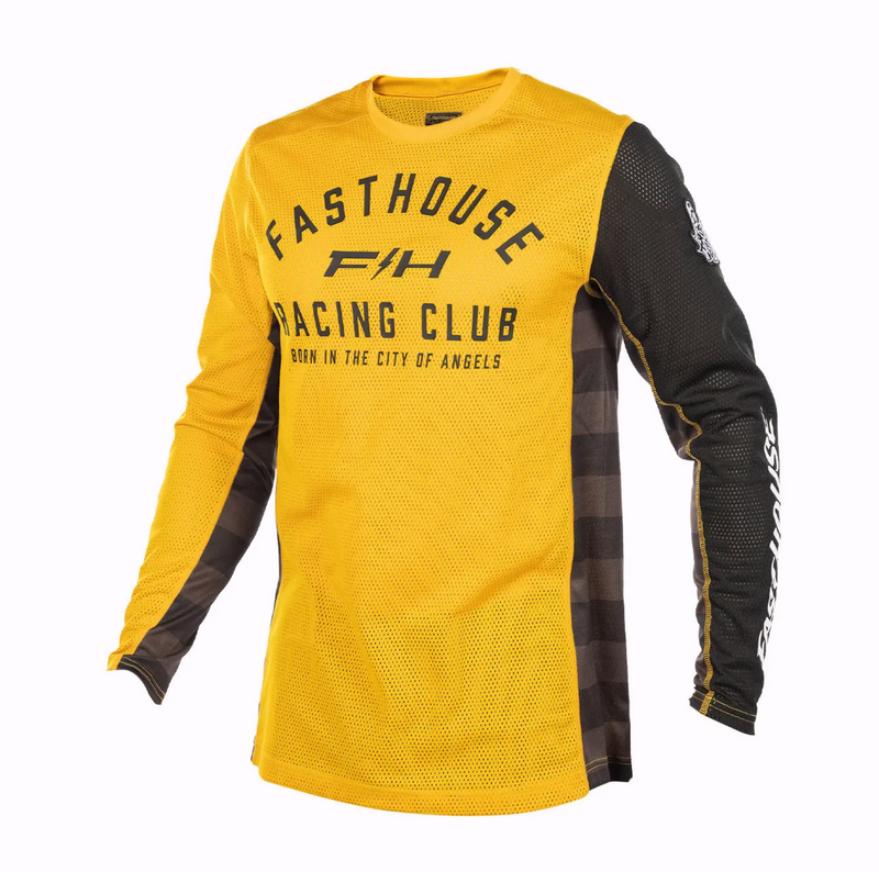 Load image into Gallery viewer, Grindhouse Air-Cooled Club Jersey - Marigold