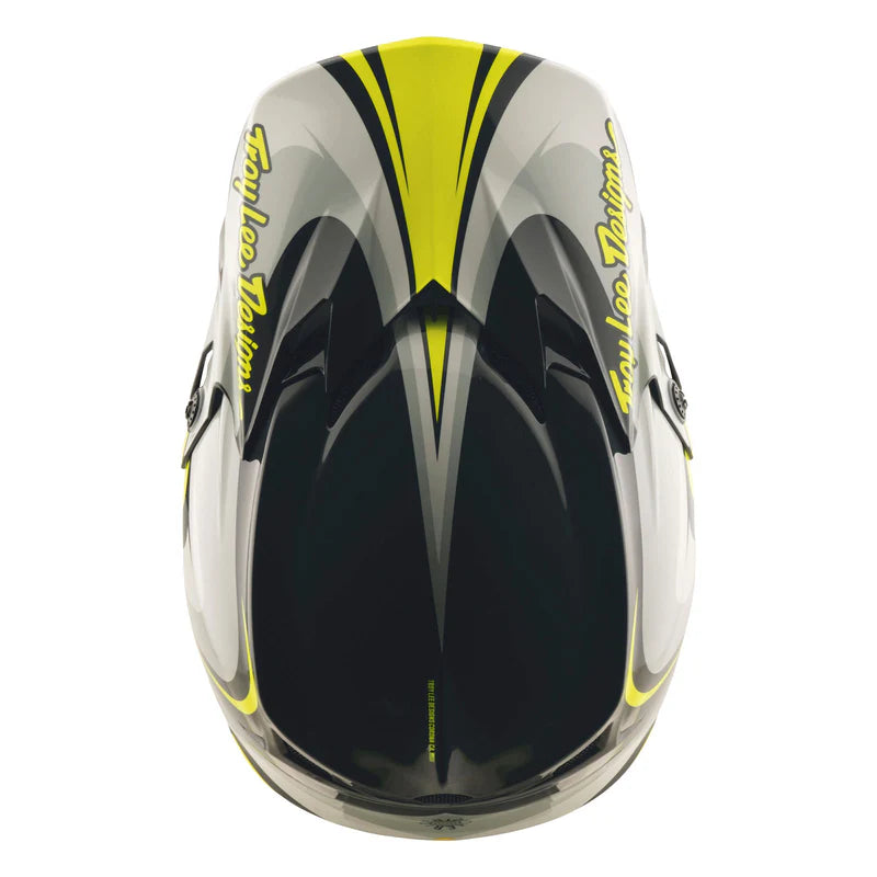 Load image into Gallery viewer, TLD GP Pro Crossover Helmet Grey/Flo Yellow