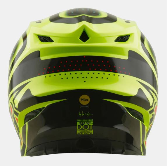 Load image into Gallery viewer, TLD SE5 Polycarbonate Helmet the Line Flo Yellow