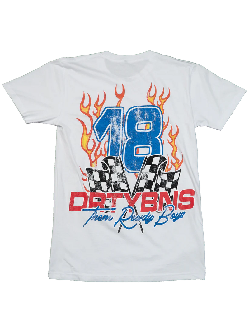 Load image into Gallery viewer, Hot Lap Tee - White