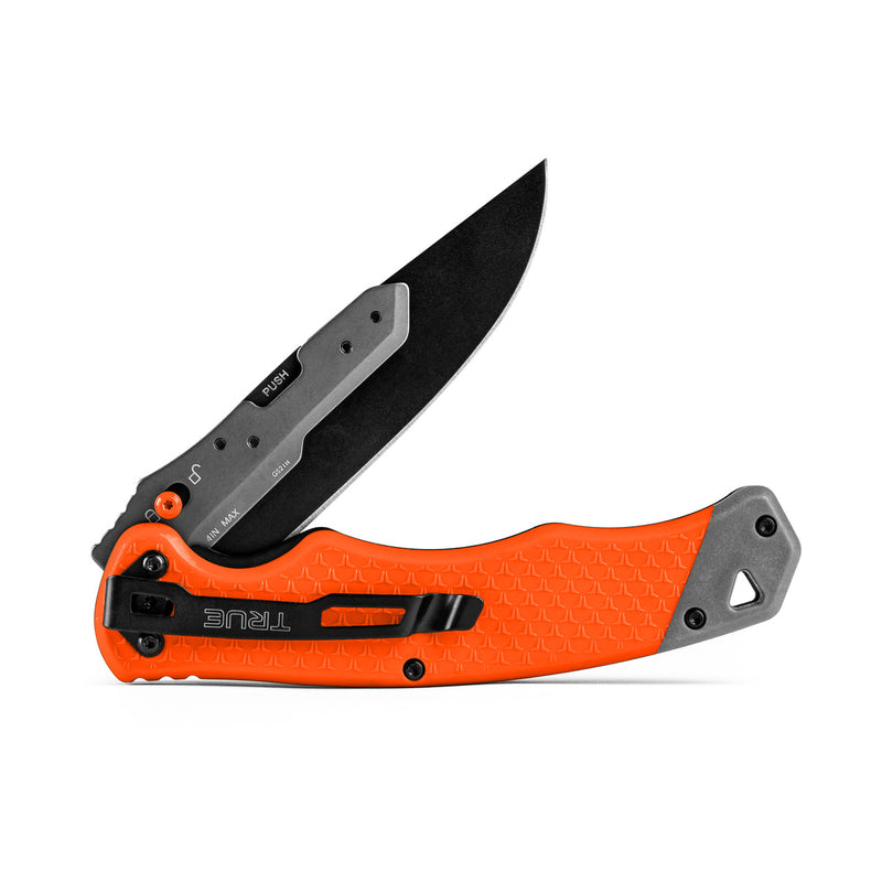 Load image into Gallery viewer, Swift Edge 4" Fast Flip TPR Handle Knife