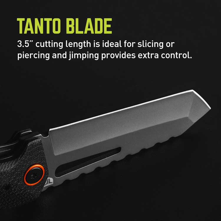 Load image into Gallery viewer, BERM Tanto Flipper Knife