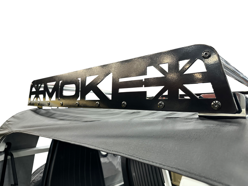 Load image into Gallery viewer, Moke-Roof-Rack_Beach-Storage-Black