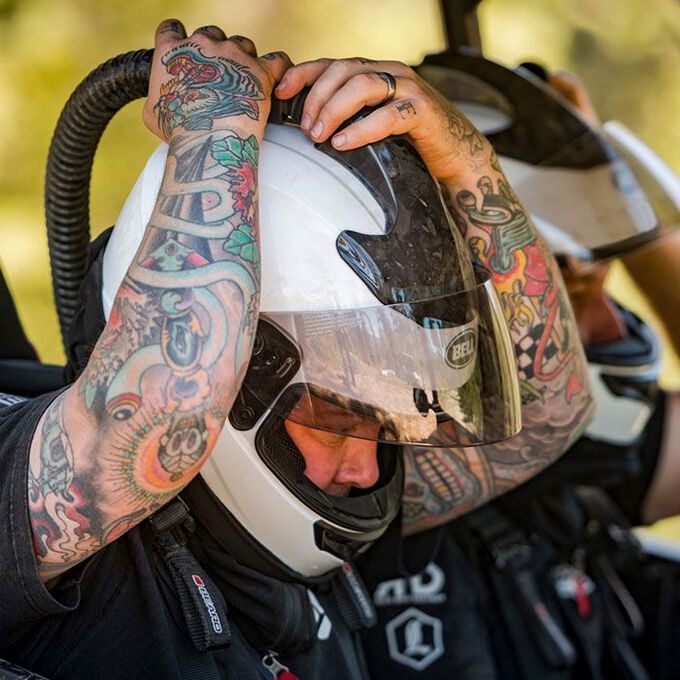 Load image into Gallery viewer, Bell-Qualifier-Forced-Air-Helmet-Side-By-Side-UTV