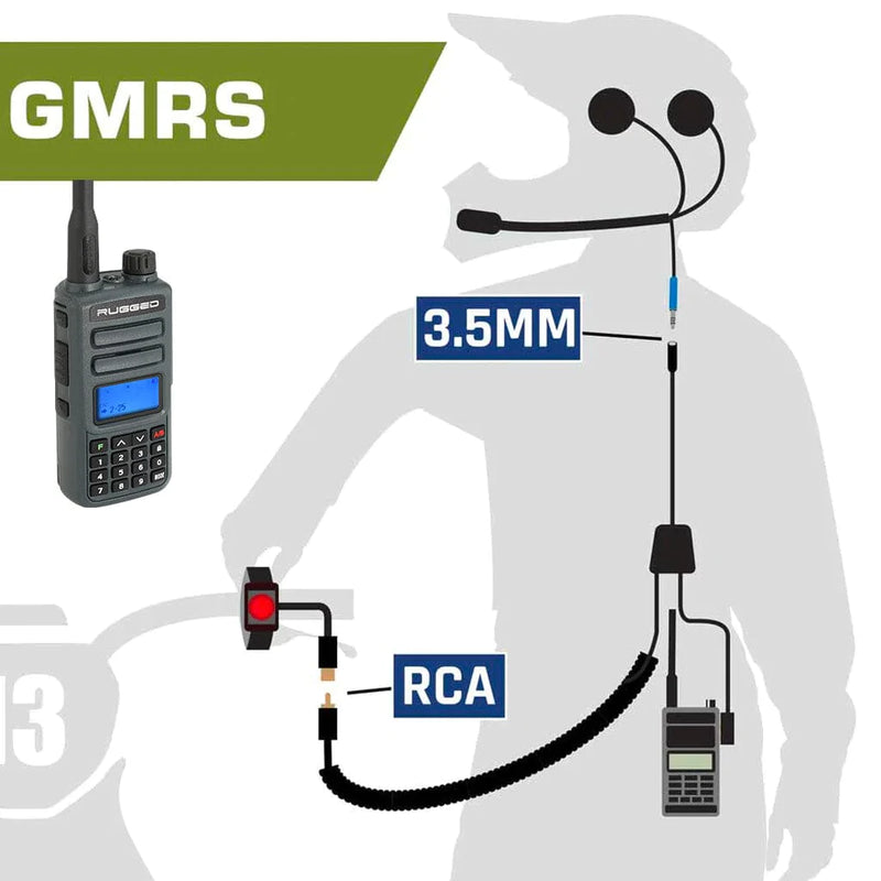 Load image into Gallery viewer, Rugged-radios-SUPER-SPORT-Moto-Kit-GMR2-Handheld-Radio