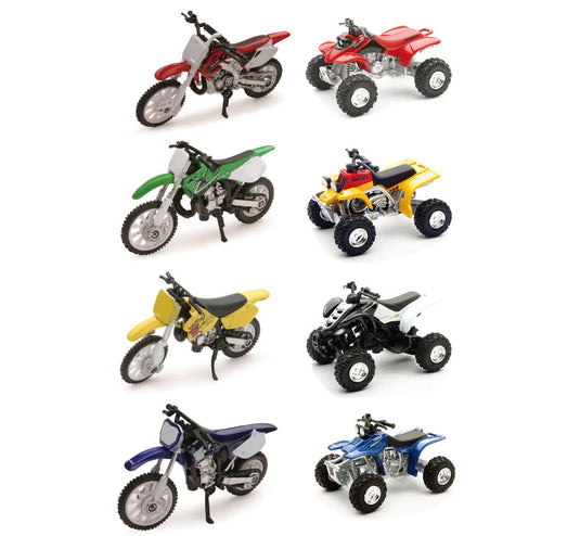 D/C ATV & Dirt Bike Assortment 1:32 Scale