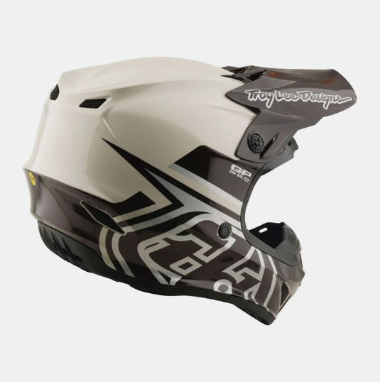 TLD GP Pro Mono Helmet Pumice