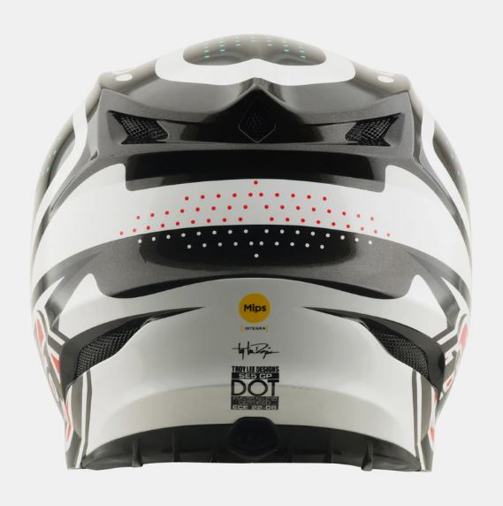 Load image into Gallery viewer, TLD SE5 Polycarbonate Helmet the Line Black
