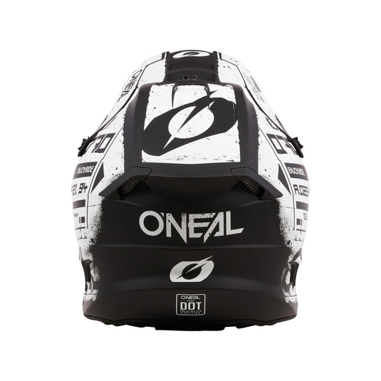 5 SRS Scarz Helmet Black/White