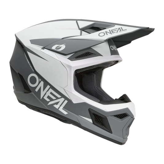 Oneal 3 SRS Helmet Solid White/Black