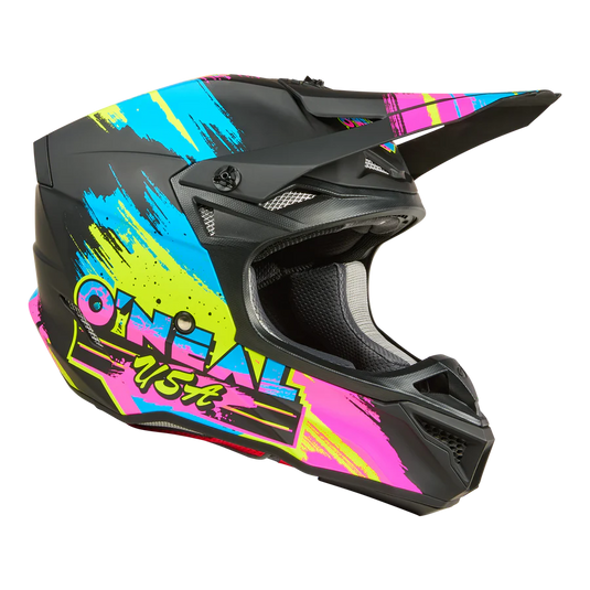 Oneal 5 SRS Reseda Helmet Black/Multi