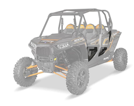 Polaris RZR 4-Seat Lower Door Inserts- Black