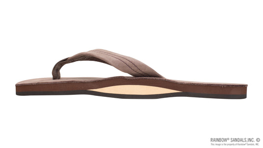 Ladies Single Layer Premier Leather with Arch Support 1