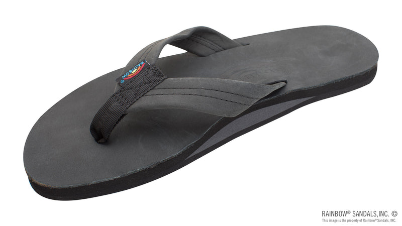 Load image into Gallery viewer, Mens Rainbow Single Layer Premier Leather with Arch Support 1&quot; Strap
