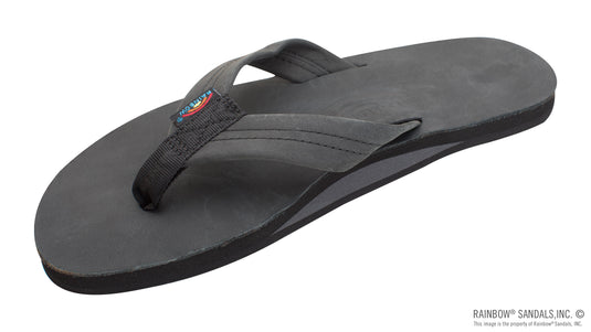 Mens Rainbow Single Layer Premier Leather with Arch Support 1