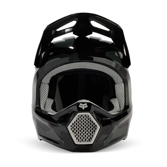 Fox V1 Bnkr Helmet Black Camo