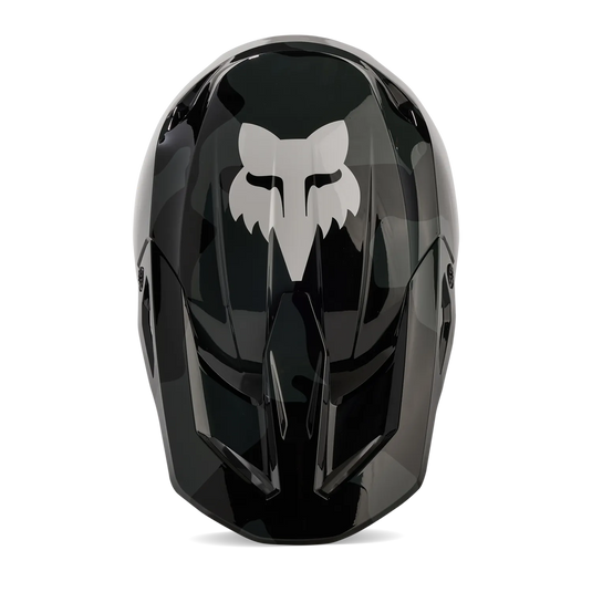 Fox V1 Bnkr Helmet Black Camo