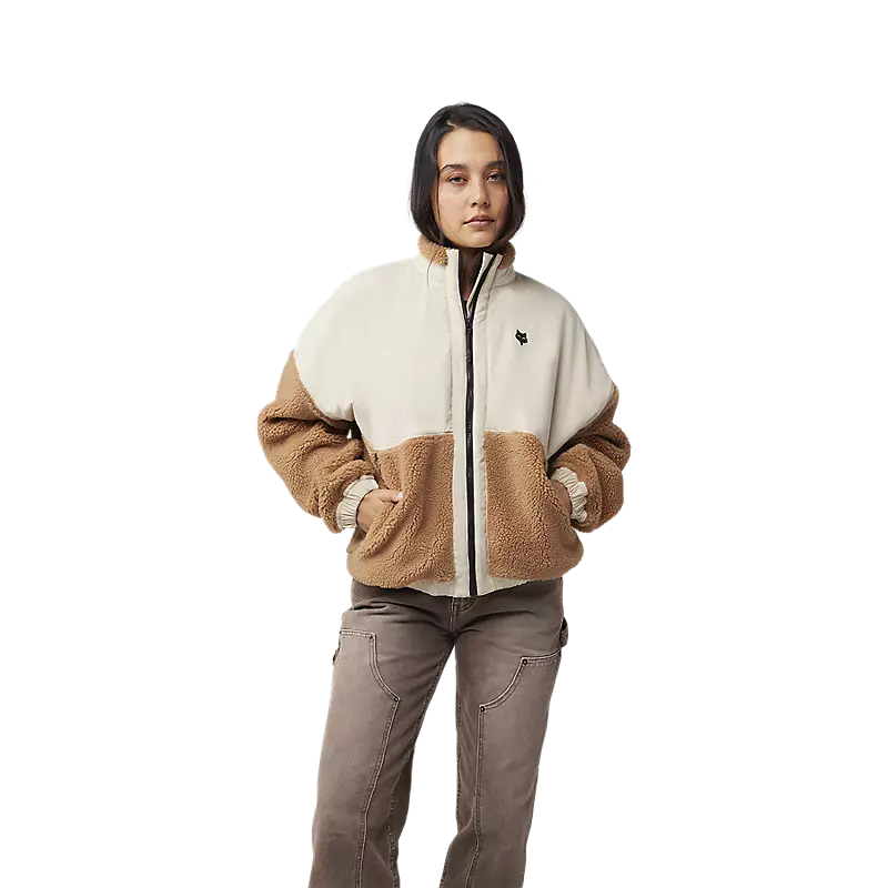 Load image into Gallery viewer, Womens Survivalist Sherpa Full Zip Jacket
