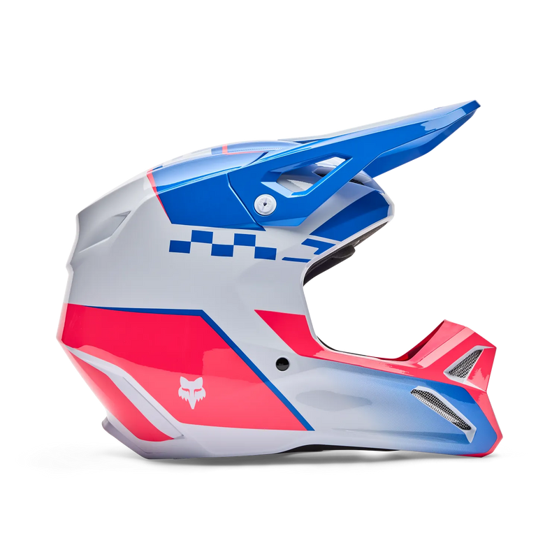 Load image into Gallery viewer, Fox V1 Collect Helmet Blue/Pink
