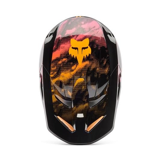 Fox V1 Kairos Helmet Tangerine