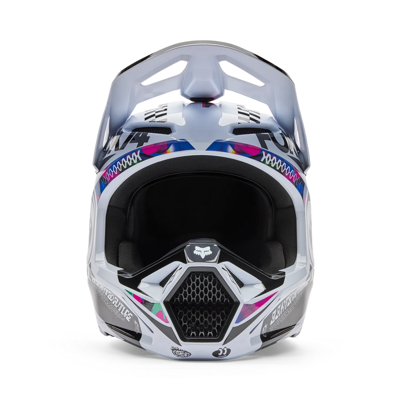 Load image into Gallery viewer, Fox V1 Image Cosmos Helmet White/Black
