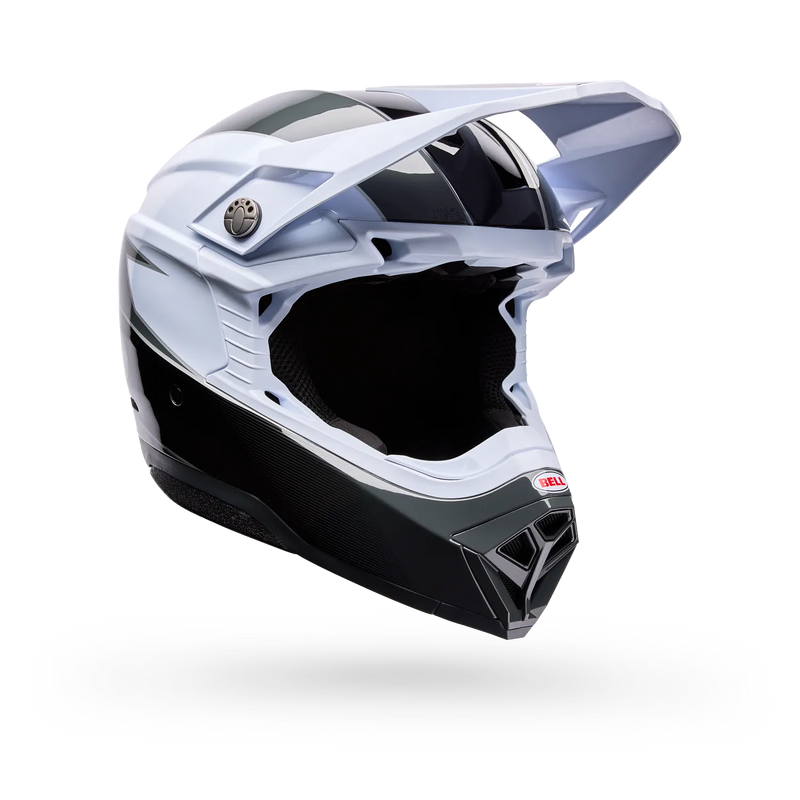 Load image into Gallery viewer, Bell Moto-10 Helmet White/Black Falcon
