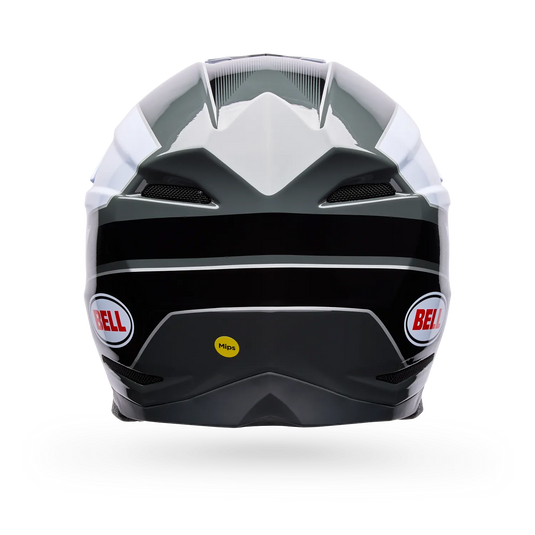 Bell Moto-10 Helmet White/Black Falcon