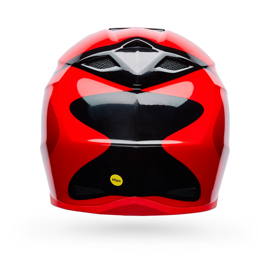 Bell MX-10 Wave Helmet Red/Black
