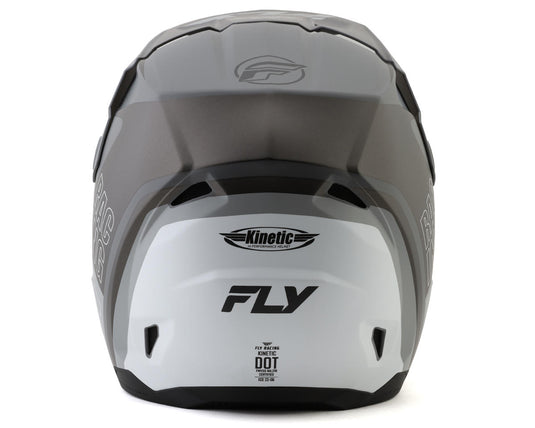 Fly Kinetic Rally Helmet Matte Grey/Black/White