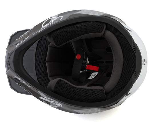 Fly Kinetic Rally Helmet Matte Grey/Black/White