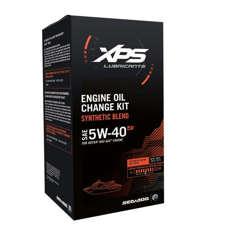 Sea-Doo/BRP  Skip to the beginning of the images gallery 4T 5W-40 Synthetic Blend Oil Change Kit For Rotax 900 ACE Engine