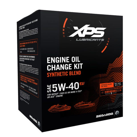 Sea-Doo/BRP 4T 5W-40 Synthetic Blend Oil Change Kit For Engines Of 1500 Cc Or More