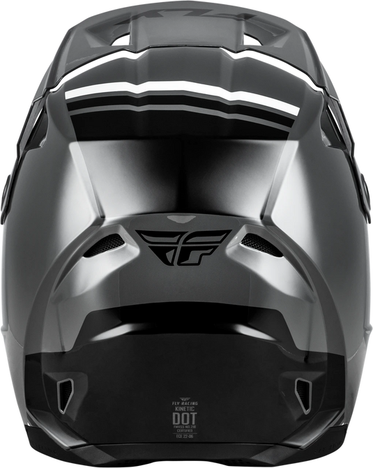 Fly Kinetic Verdict Helmet Grey/Black/White