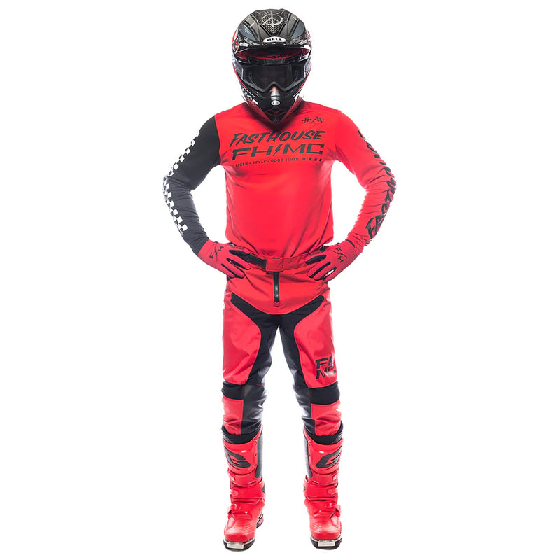 Load image into Gallery viewer, Carbon Method Jersey - Red/Black

