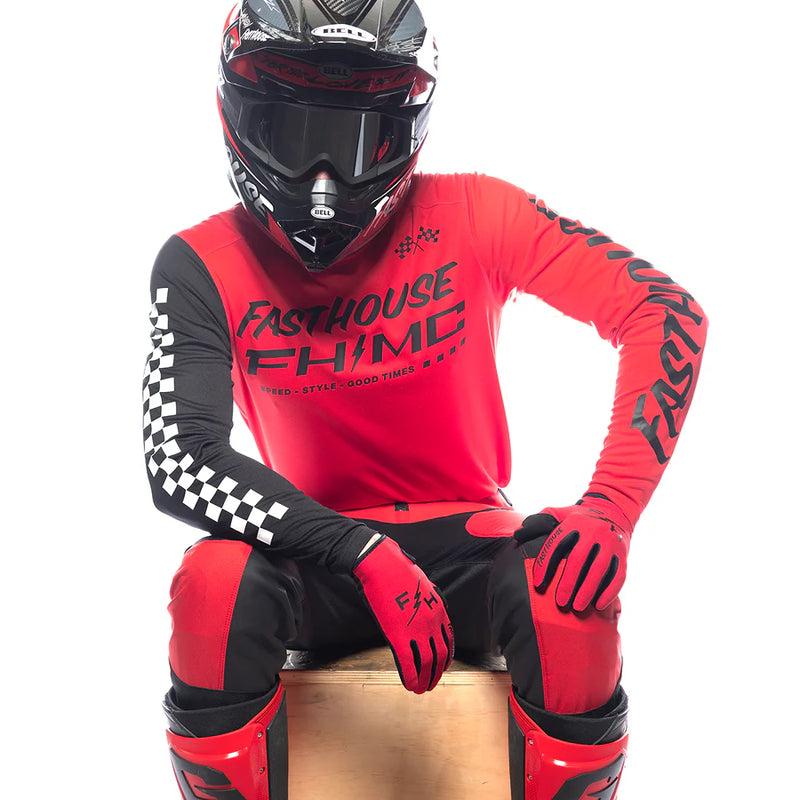 Load image into Gallery viewer, Carbon Method Jersey - Red/Black
