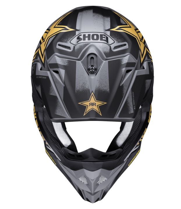 Load image into Gallery viewer, Shoei VFX-EVO Malcom Stewart 27 Helmet
