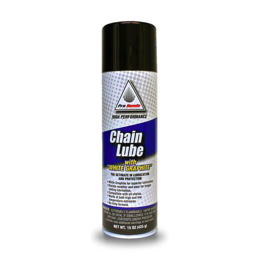 Pro Honda Chain Lube With White Graphite 15 oz.