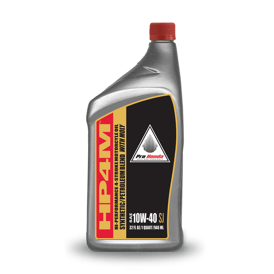 Pro Honda HP4M Synthetic Blend 4-Stroke10W-40 Quart