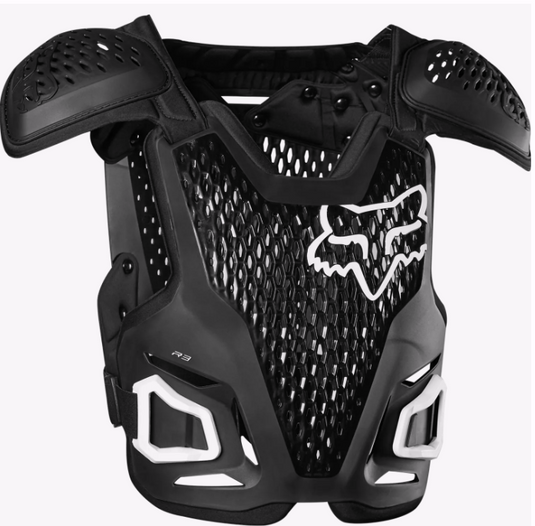 Fox Racing R3 Black Chest Protector