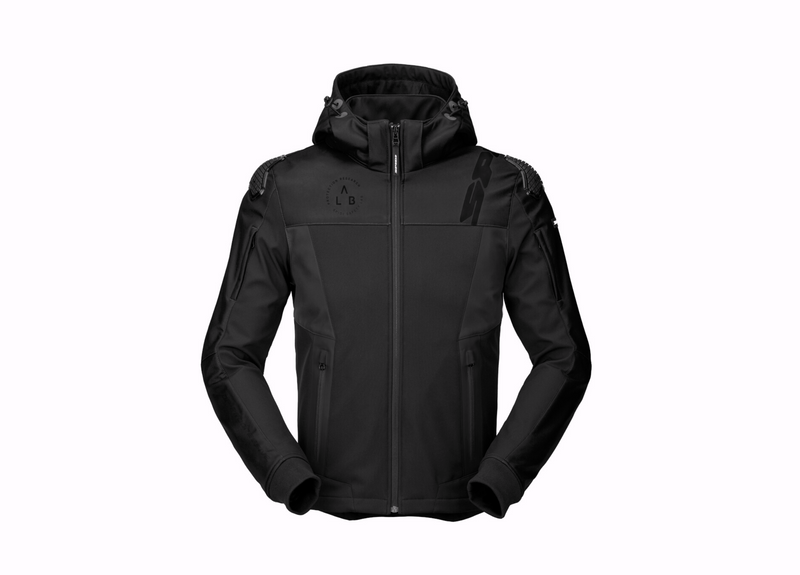 Load image into Gallery viewer, Spidi Jacket/Hoodie Warrior Black
